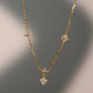 18K Gold Vermeil Lucky Leaf Necklace