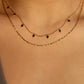 18K Gold Stainless Steel Star Layers Necklace