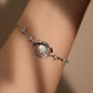 925 Sterling Silver Moonstone Saturn Star Bracelet
