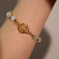 18K Real Gold Plated White Moonlight Bracelet