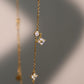 18K Gold Vermeil Lucky Leaf Necklace