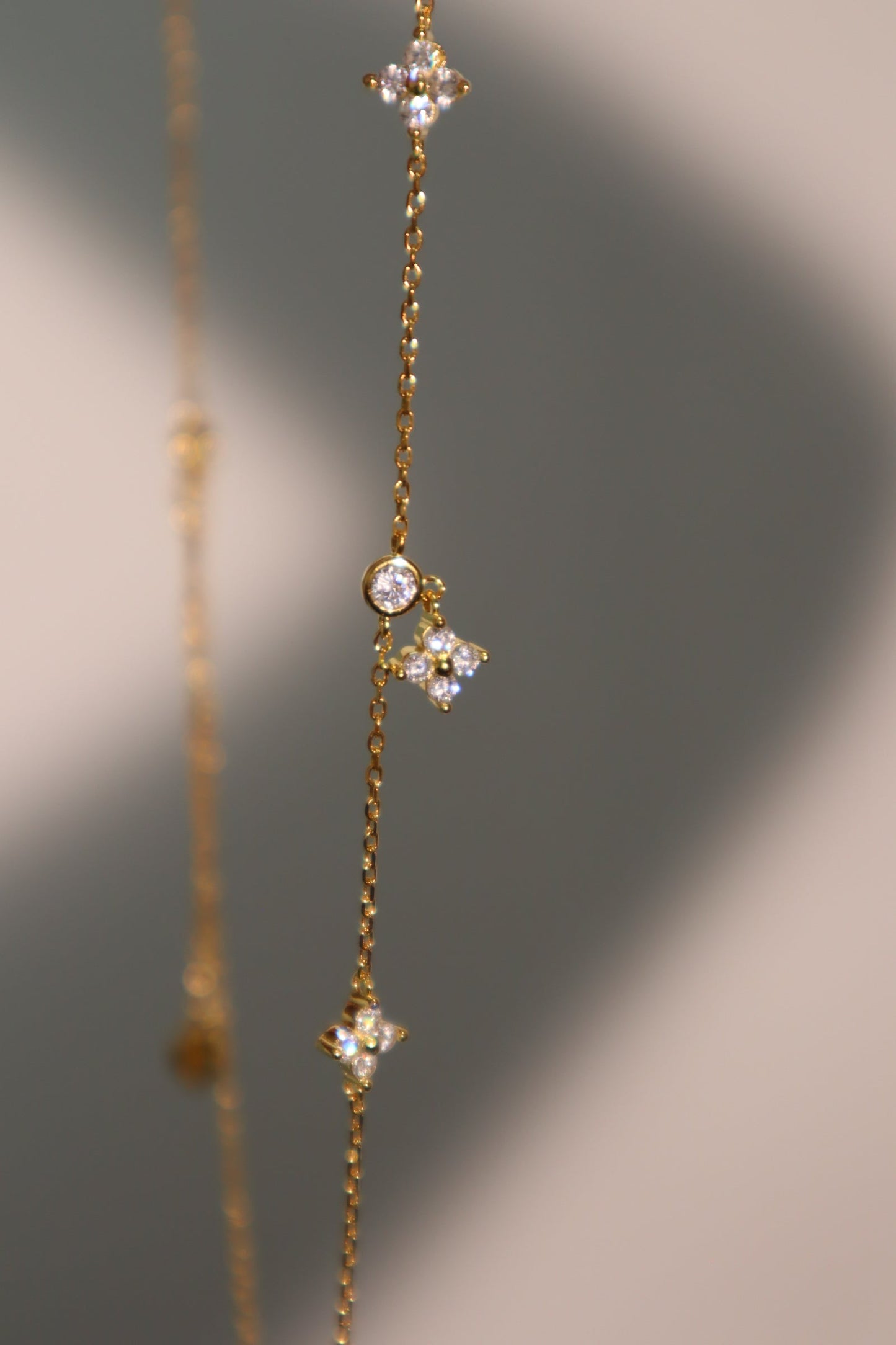 18K Gold Vermeil Lucky Leaf Necklace