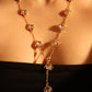 Multi Wearing Moonstones Bracelet Necklace (Waist Chain)