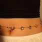Multi Wearing Moonstones Bracelet Necklace (Waist Chain)